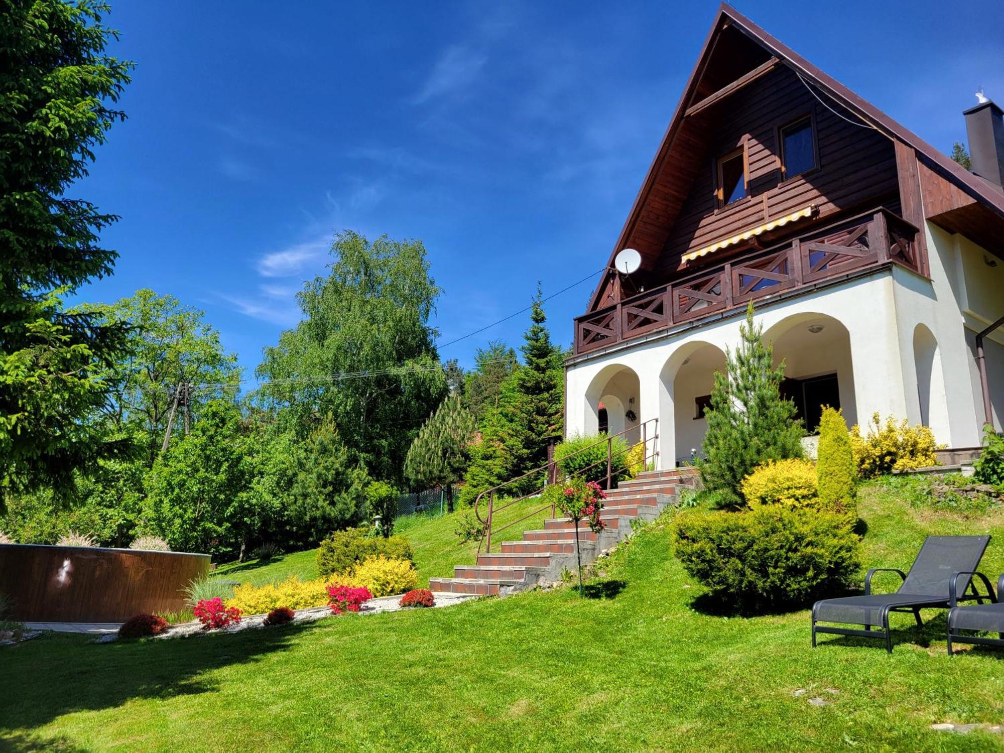 Chatka Beskidzka Villa Targanice Esterno foto