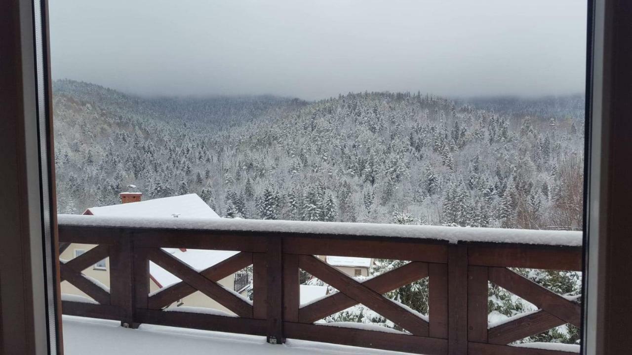 Chatka Beskidzka Villa Targanice Esterno foto